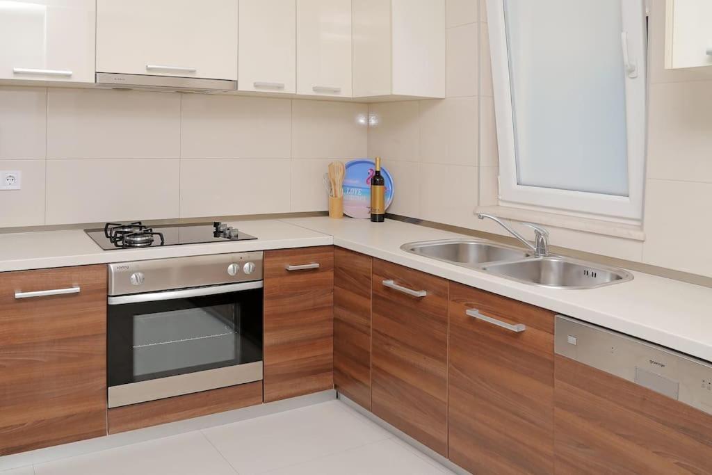 Seaside Apartment M Zaton 5 - Sea View & Parking Eksteriør bilde